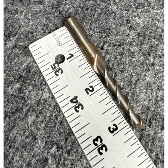 Gulf & Western Morse Cutting Tools High Speed Steel End Mill 1/4" Aluminum - Picture 5 of 7